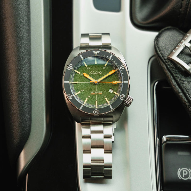 Cadola Intrepid Automatic Stormy Green - Watches.com - CD - 1012 - 77