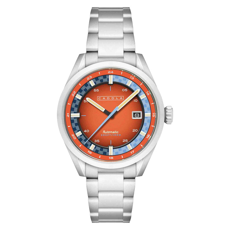 Cadola Paddock Automatic Burnt Orange - Watches.com - CD - 1037 - 66