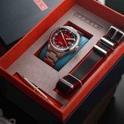 Cadola Paddock Automatic Deep Red - Watches.com - CD - 1037 - 55