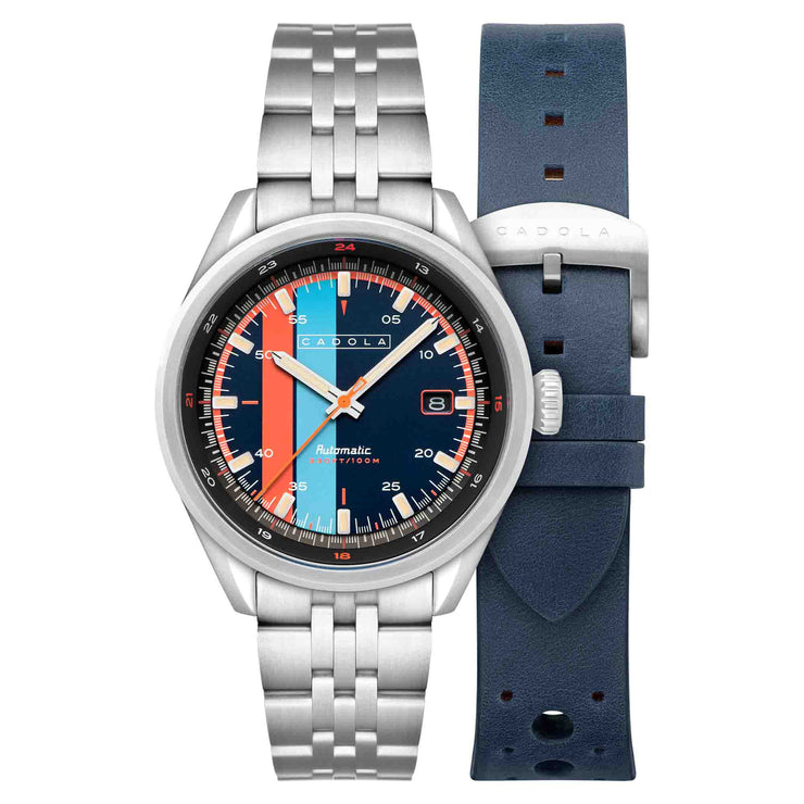 Cadola Pista Automatic Denim Blue - Watches.com - CD - 1031 - 44