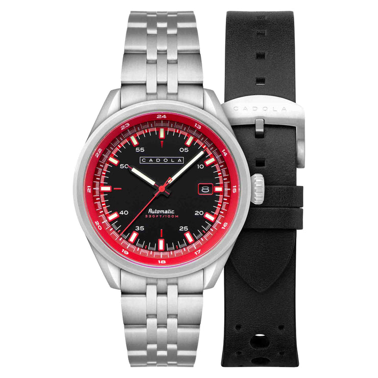 Cadola Pista Automatic Red Black - Watches.com - CD - 1031 - 22