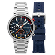 Cadola Surtees Meca Quartz Chronograph Deep Blue - Watches.com - CD - 1028 - 22