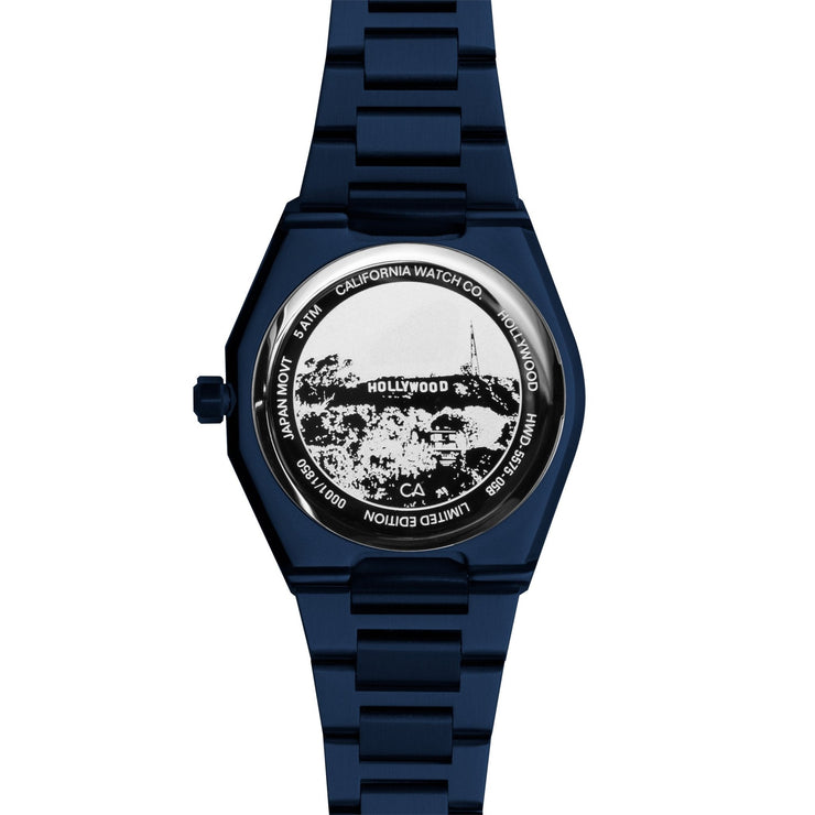 California Watch Co. Hollywood 32 Deep Blue - Watches.com - HWD - 7777 - 07B