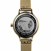 California Watch Co. Laguna 34 Mesh All Gold - Watches.com - LGW - 5555 - 05M