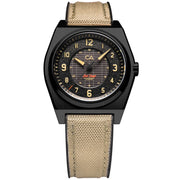 California Watch Co. Lost Coast Solar Field Black Sands - Watches.com - LCS - 3339 - 22R