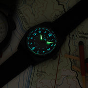 California Watch Co. Lost Coast Solar Field Midnight - Watches.com - LCS - 3330 - 03R