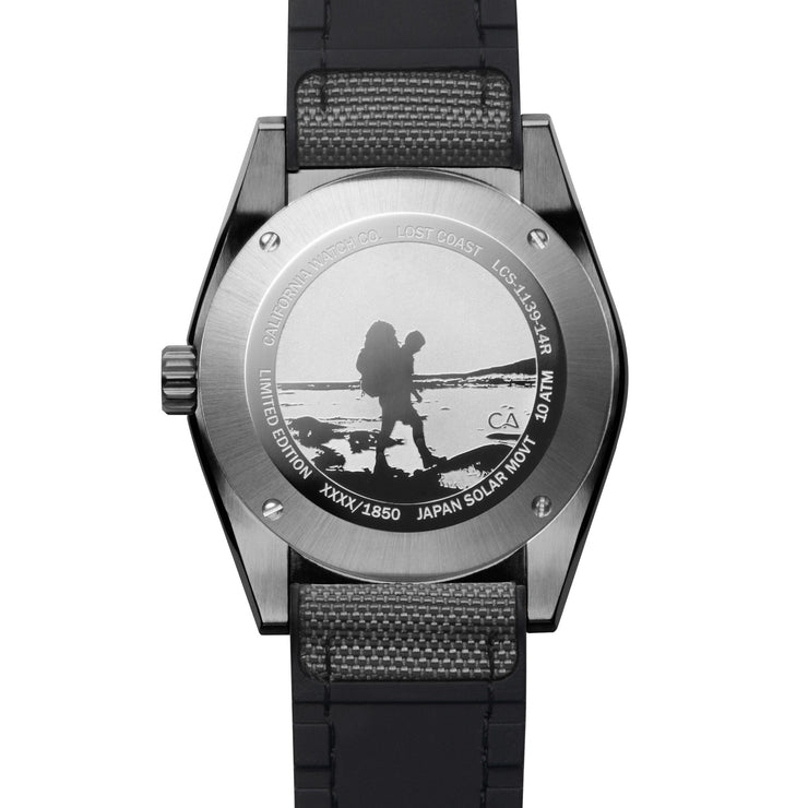 California Watch Co. Lost Coast Solar Field Morning Fog - Watches.com - LCS - 2222 - 11R