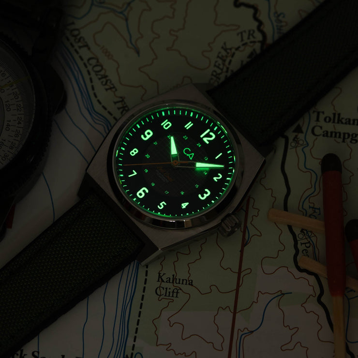 California Watch Co. Lost Coast Solar Field Trail Guide - Watches.com - LCS - 1133 - 14R