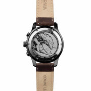 California Watch Co. Mavericks Chrono Leather Dark Brown Green - Watches.com - MVK - 2239 - 13L