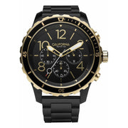 California Watch Co. Mavericks Chrono SS All Black Gold - Watches.com - MVK - 3535 - 03B