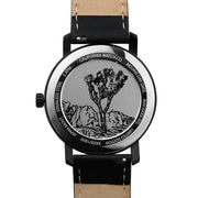 California Watch Co. Mojave Leather All Black Gold - Watches.com - MJV - 3335 - 03L