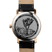 California Watch Co. Mojave Leather Rose Gold Smoke - Watches.com - MJV - 4439 - 03L