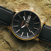 California Watch Co. Mojave Leather Rose Gold Smoke - Watches.com - MJV - 4439 - 03L