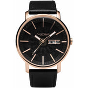 California Watch Co. Mojave Leather Rose Gold Smoke - Watches.com - MJV - 4439 - 03L