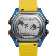 California Watch Co. Venice Beach Digital Blue Yellow - Watches.com - VNB - 7789 - 15R