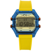 California Watch Co. Venice Beach Digital Blue Yellow - Watches.com - VNB - 7789 - 15R