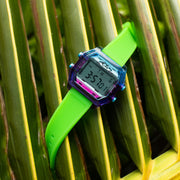 California Watch Co. Venice Beach Digital Deep Ocean Lime - Watches.com - VNB - 7977 - 36R