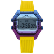 California Watch Co. Venice Beach Digital Deep Ocean Yellow - Watches.com - VNB - 7977 - 15R