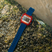 California Watch Co. Venice Beach Digital Red White Navy - Watches.com - VNB - 8870 - 44R