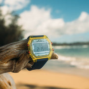 California Watch Co. Venice Beach Digital Yellow Blue Navy - Watches.com - VNB - 9987 - 44R