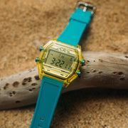 California Watch Co. Venice Beach Digital Yellow Teal - Watches.com - VNB - 9999 - 32R