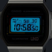 Casio Vintage A168 x Uno - Watches.com - A168WEUC - 1A