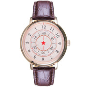 CCCP Aleksandrov Automatic Rose Gold Brown - Watches.com - CP - 7042 - 06