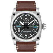 CCCP Aviation Gurevich Automatic Black Brown - Watches.com - CP - 7071 - 03