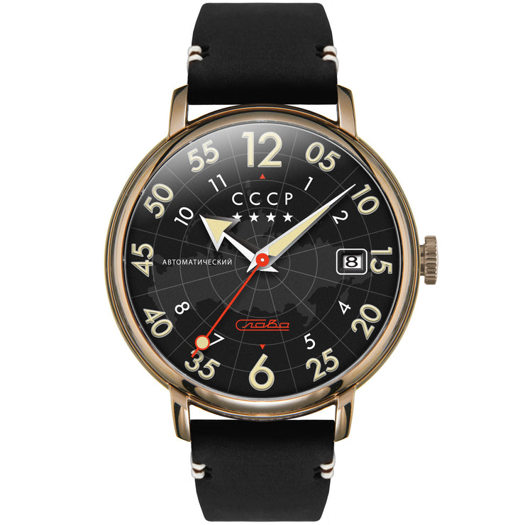 CCCP Hereos Comrade Automatic Black - Watches.com - CP - 7097 - 03