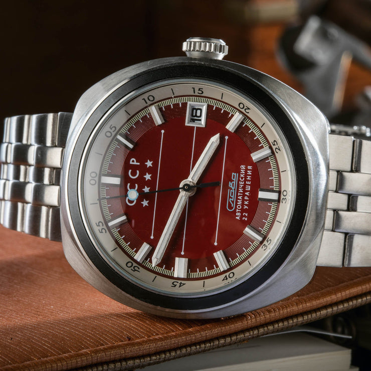 CCCP Heroes Togliatti Automatic Red - Watches.com - CP - 7090 - 44