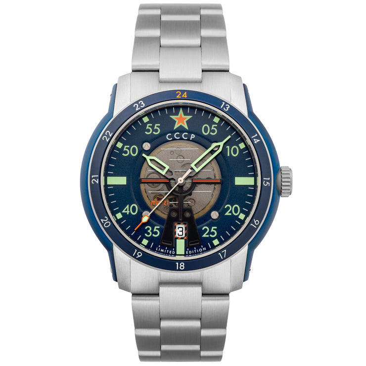 CCCP MiG - 21 Automatic Blue - Watches.com - CP - 7101 - 22