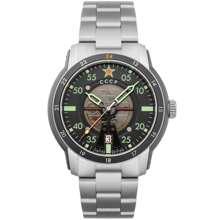 CCCP MiG - 21 Automatic Gray Green - Watches.com - CP - 7101 - 33