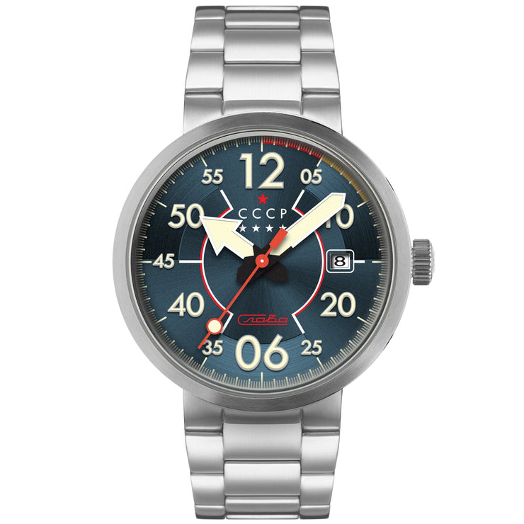 CCCP Proton Automatic Blue Brown - Watches.com - CP - 7089 - 44