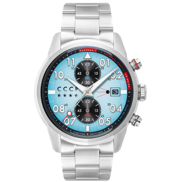 CCCP Space Chronograph Blue - Watches.com - CP - 7098 - 44