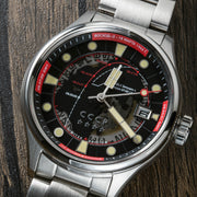 CCCP Space Leonov Automatic Black Red - Watches.com - CP - 7099 - 11