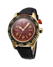 Undone Aero Chinese Hour 2024 Dark Red Dial