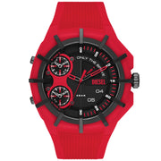 Diesel DZ1989 Framed Red - Watches.com - DZ1989