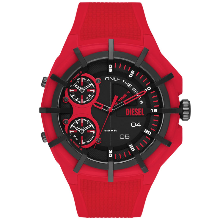 Diesel DZ1989 Framed Red - Watches.com - DZ1989