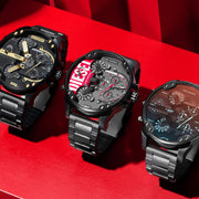 Diesel DZ4598 Timeframe Chrono Gunmetal SS - Watches.com - DZ4598