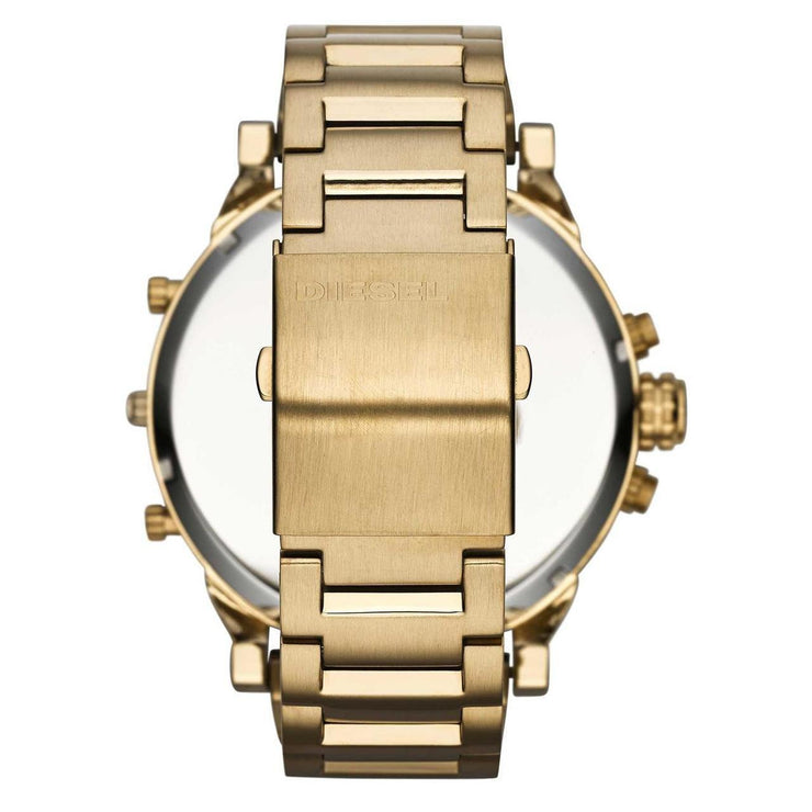 Diesel DZ7333 Mr. Daddy 2.0 Double Disc Jump Hour Gold - Watches.com - DZ7333