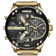 Diesel DZ7333 Mr. Daddy 2.0 Double Disc Jump Hour Gold - Watches.com - DZ7333