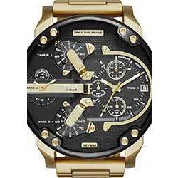 Diesel DZ7333 Mr. Daddy 2.0 Double Disc Jump Hour Gold - Watches.com - DZ7333