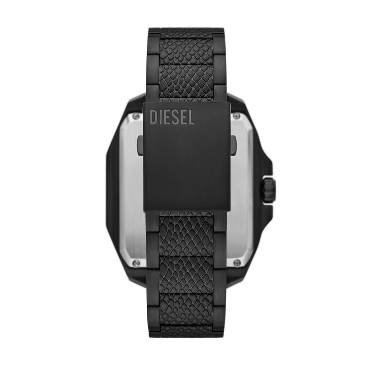 Diesel DZ7472 Flayed Automatic Black SS - Watches.com - DZ7472