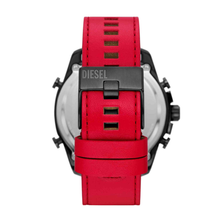 Diesel Mega Chief Ana - Digi Gray Red - Watches.com - DZ4647