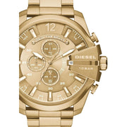 Diesel Mega Chief Chronograph All Gold - Watches.com - DZ4360