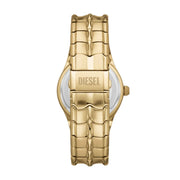 Diesel Vert Three - Hand Date Gold SS - Watches.com - DZ2186