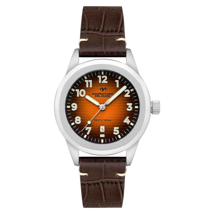 Dominatore Del Mare Aqua Sicura Burnt Orange - Watches.com - DD - 8022 - 06