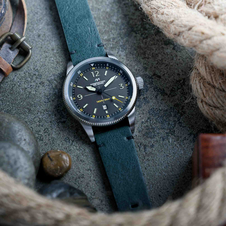 Dominatore Del Mare Aviatore Muted Gray - Watches.com - DD - 8021 - 07