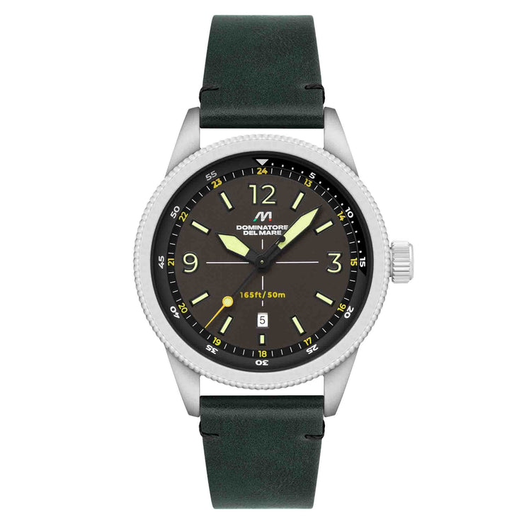 Dominatore Del Mare Aviatore Muted Gray - Watches.com - DD - 8021 - 07