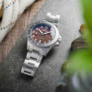 Dominatore Del Mare Bandiera Cocoa SS - Watches.com - DD - 8020 - 88